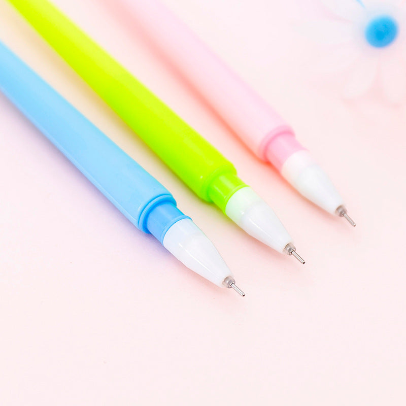 Wholesale Plastic Flowers Meet Light Color Changing Pen